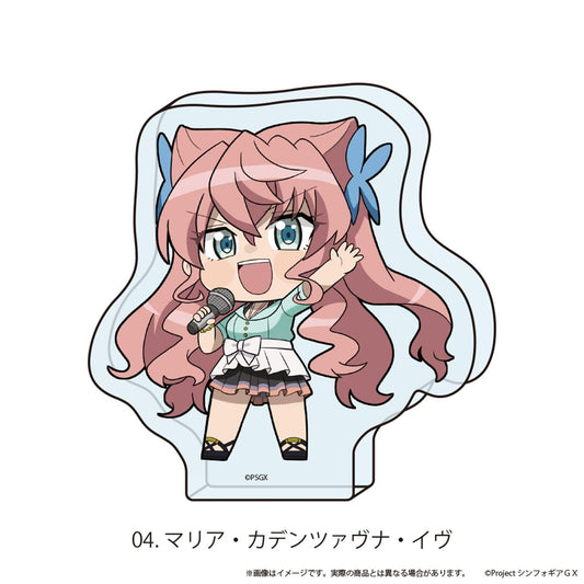 《戰姬絕唱Symphogear》GX 迷你亞克力積木04/瑪麗亞·卡登扎芙娜·伊芙（演唱會ver.）