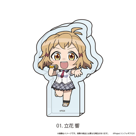 《戰姬絕唱Symphogear》GX 迷你亞克力積木01/立花響（演唱會ver.）