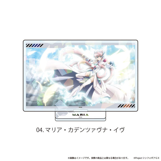 《戰姬絕唱Symphogear》GX 鐳射亞克力立牌04/瑪麗亞·卡登扎芙娜·伊芙（場景插畫）