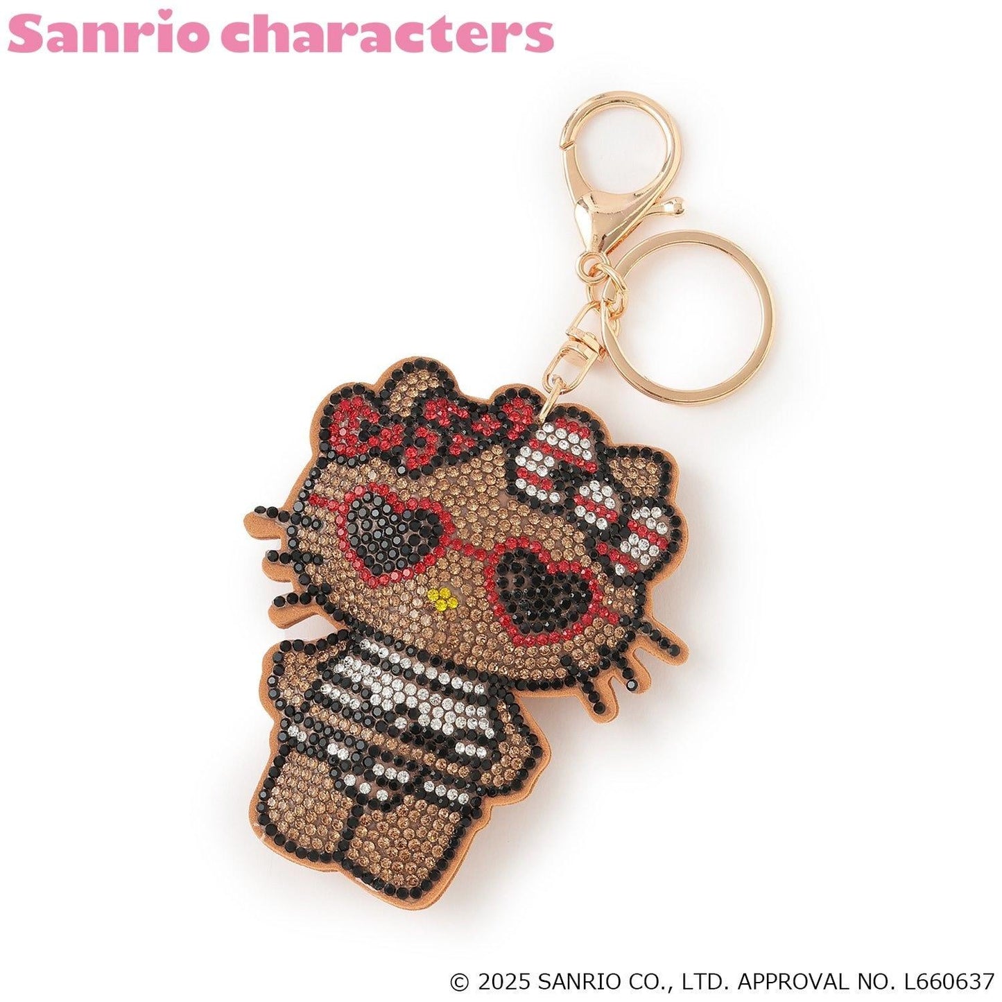 《Hello Kitty》防曬閃亮鑰匙掛件