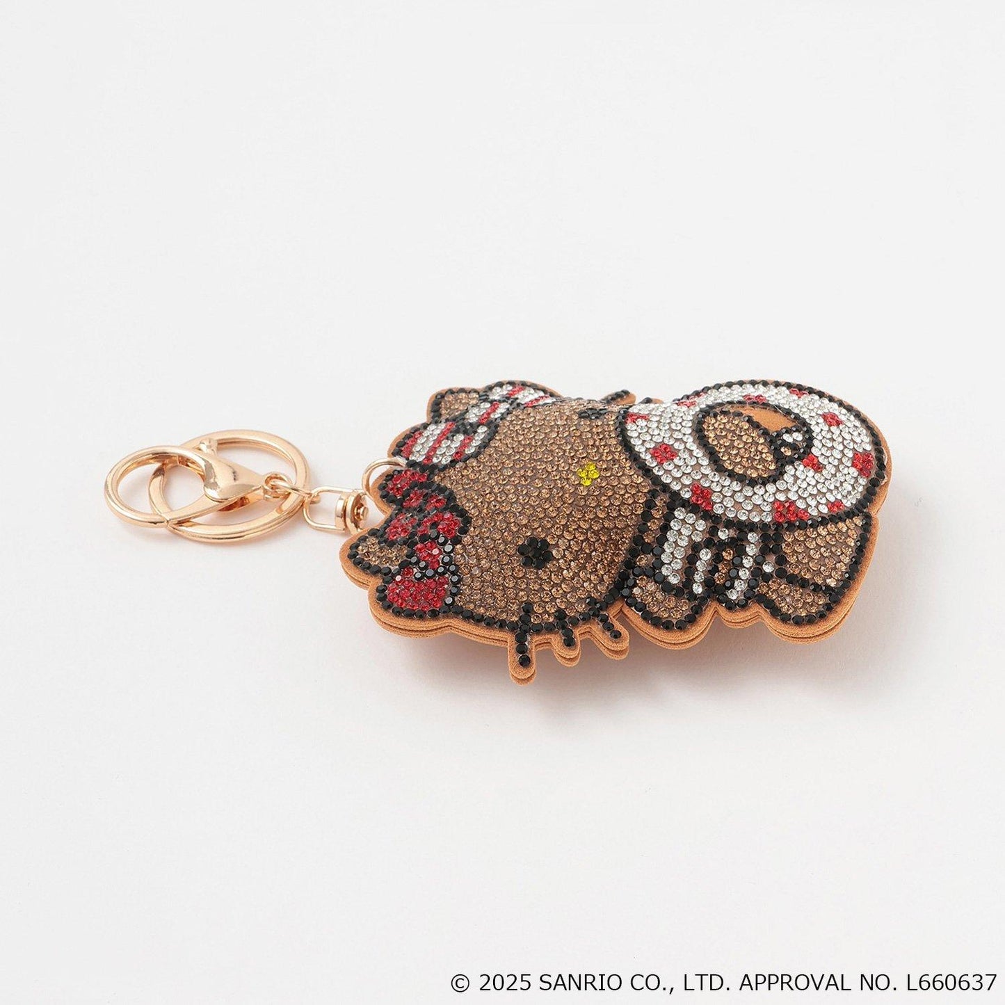 《Hello Kitty》防曬閃亮鑰匙掛件