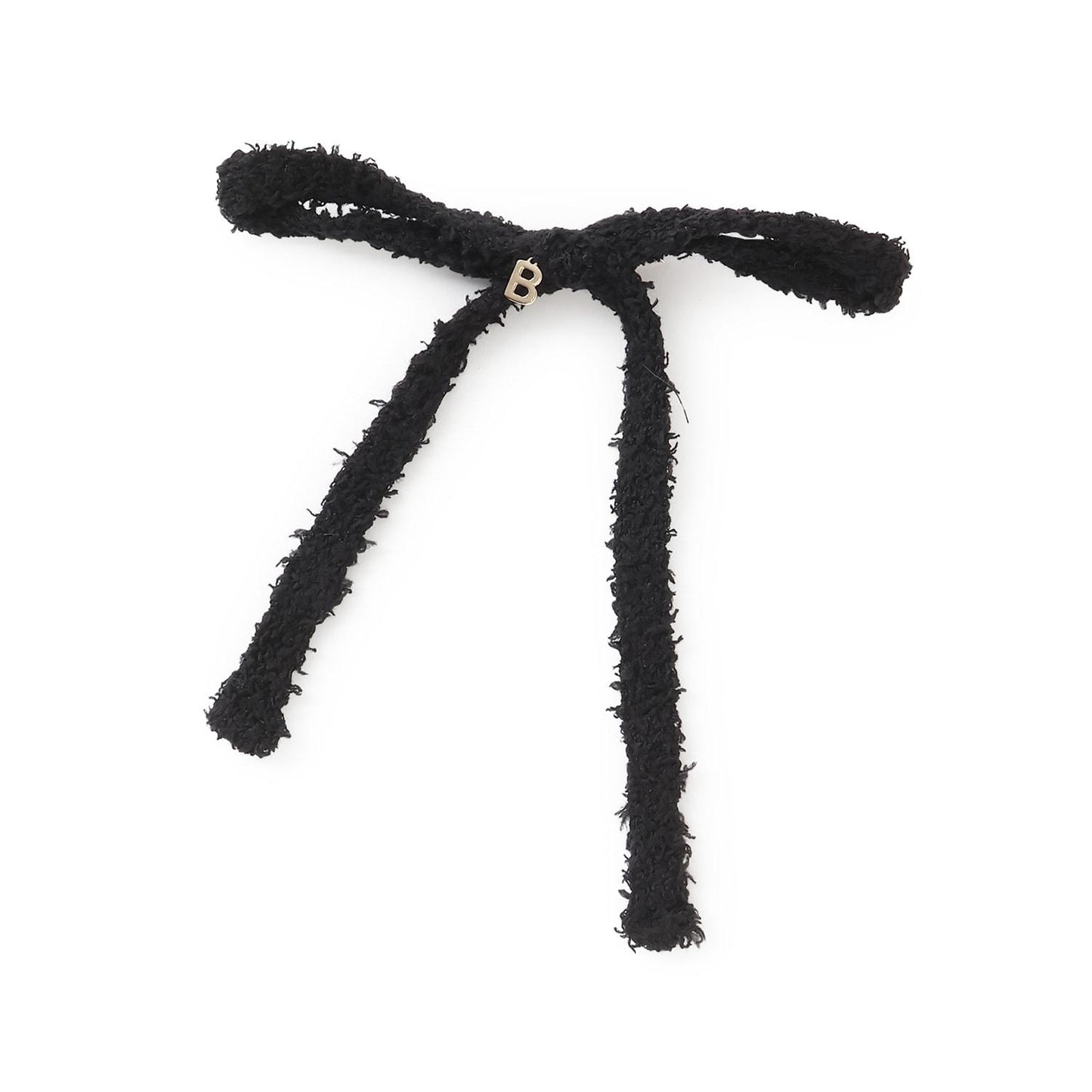 針織蝴蝶結髮圈