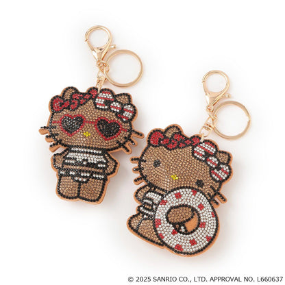《Hello Kitty》防曬閃亮鑰匙掛件