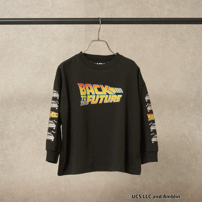 【BACK TO THE FUTURE 40TH】【MNCM】【舒適天竺】印花寬鬆T恤