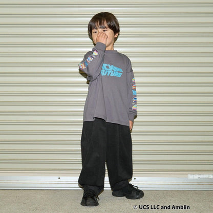 【BACK TO THE FUTURE 40TH】【MNCM】【舒適天竺】印花寬鬆T恤