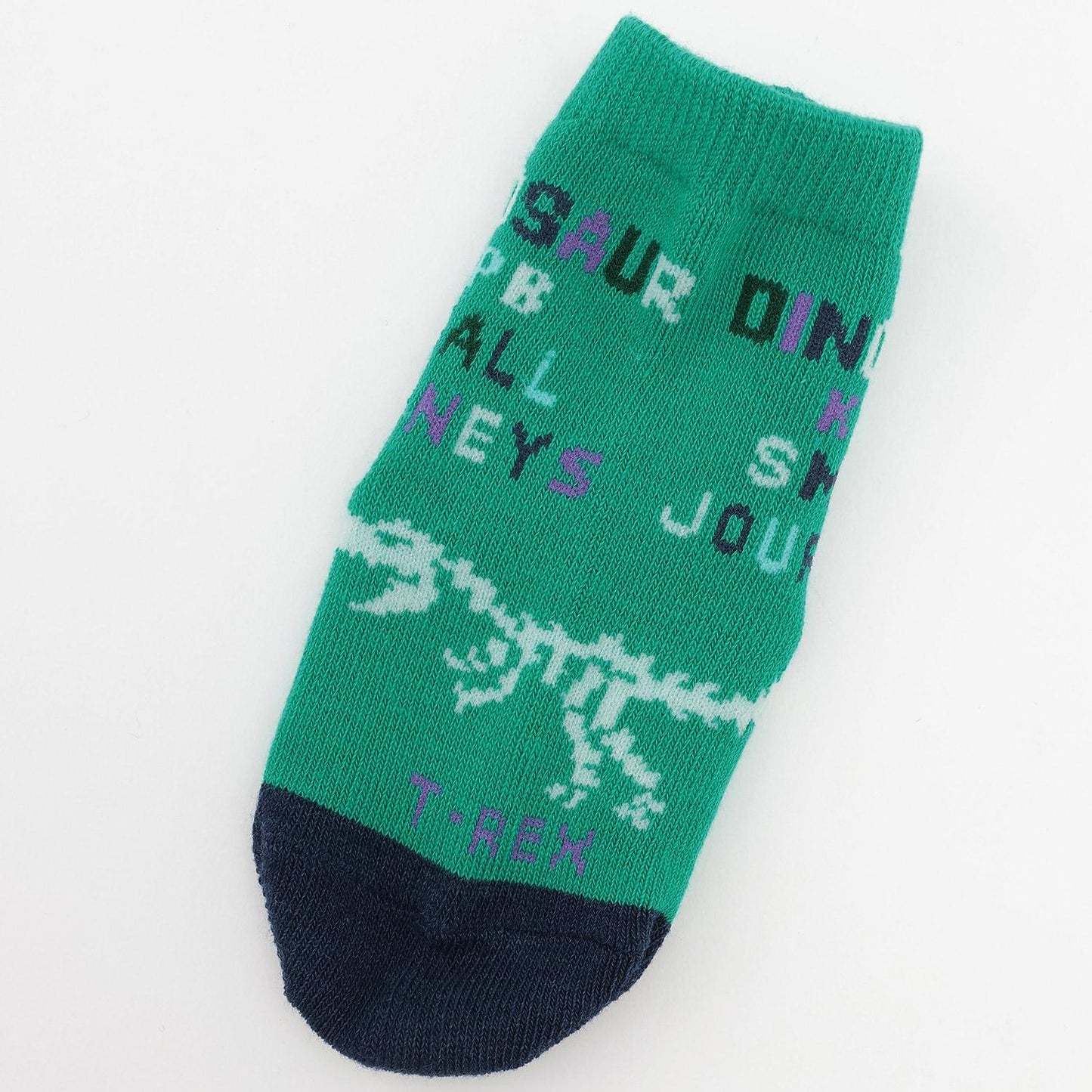 恐龍圖案2雙裝襪子