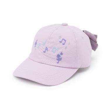 mimi醬 緞面蝴蝶結棒球帽