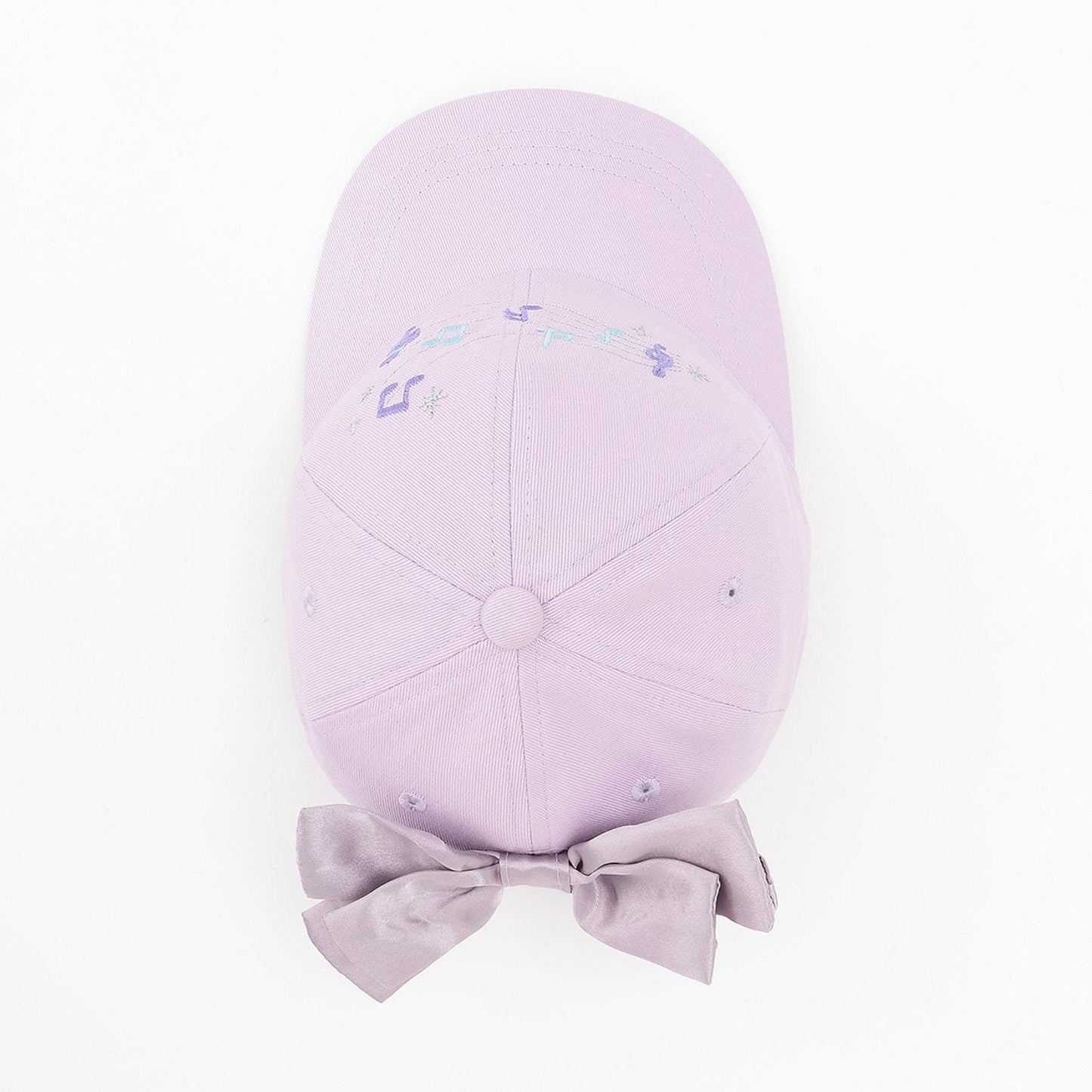 mimi醬 緞面蝴蝶結棒球帽