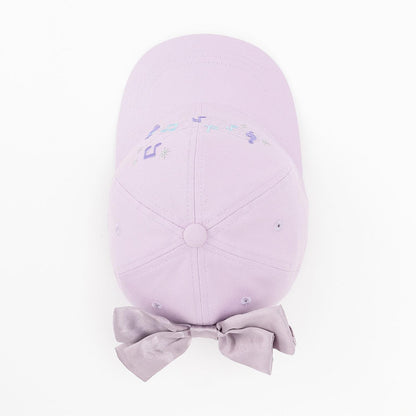 mimi醬 緞面蝴蝶結棒球帽