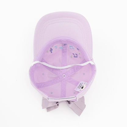 mimi醬 緞面蝴蝶結棒球帽