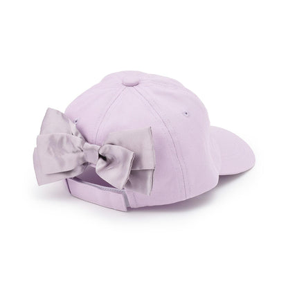 mimi醬 緞面蝴蝶結棒球帽