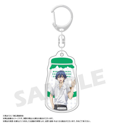 劇場版 美男高校地球防衛部ETERNAL LOVE！ 隨機牛奶瓶亞克力鑰匙扣【BOX／6個裝】