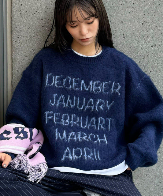 【CIAOPANIC TYPY】月度標誌針織套頭衫