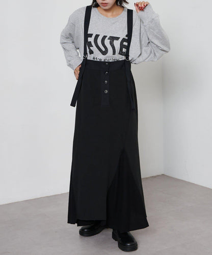 【CIAOPANIC TYPY】拼接華夫格連衣裙