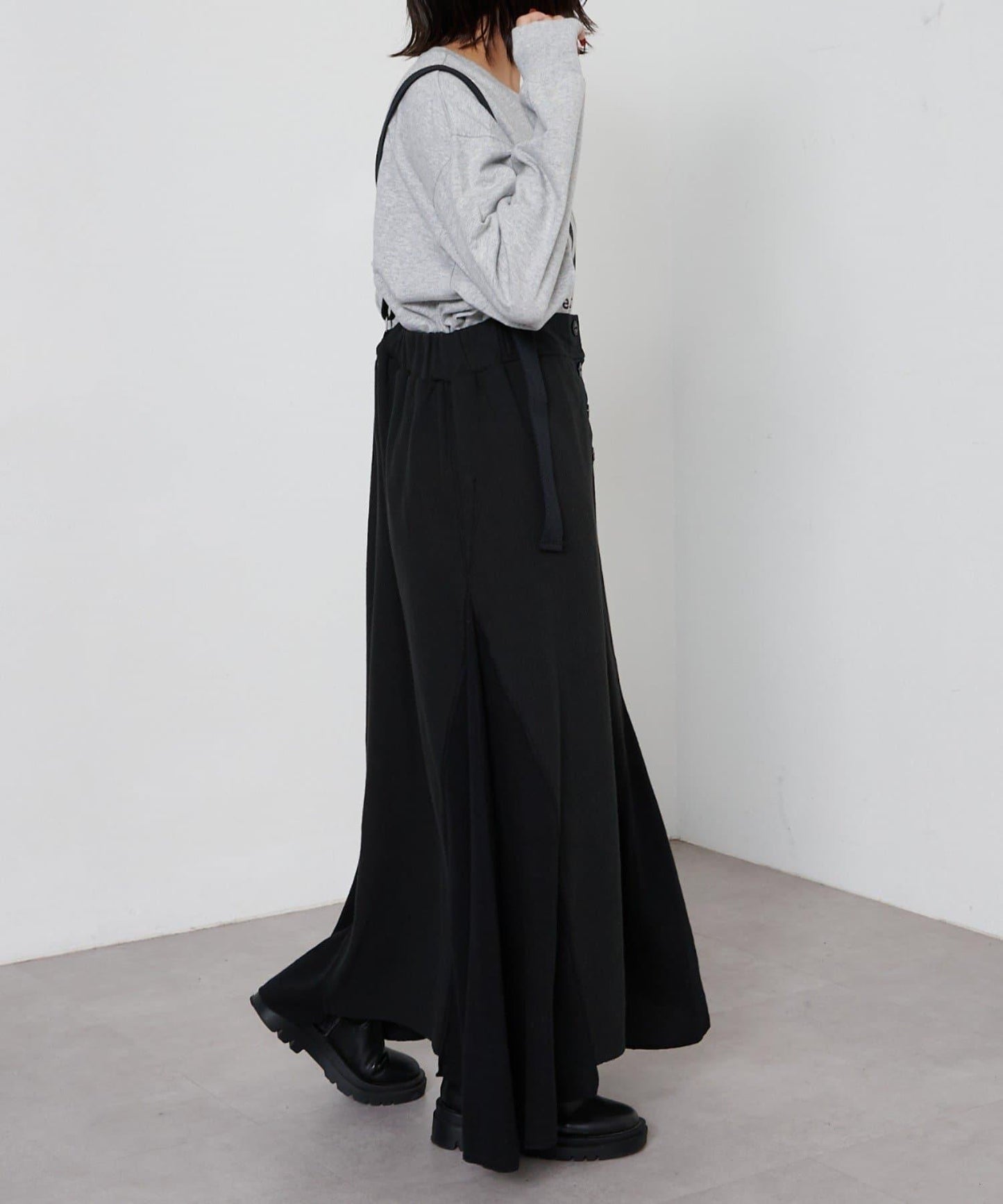 【CIAOPANIC TYPY】拼接華夫格連衣裙