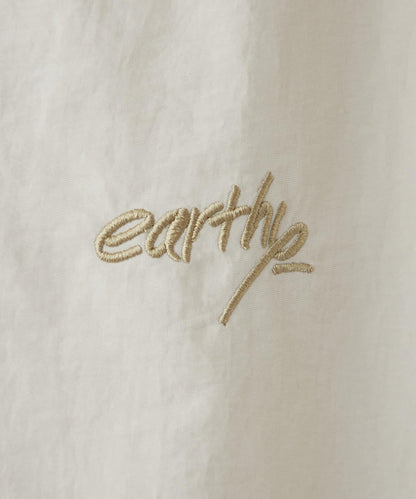 【earthy_】尼龍V領運動套頭衫