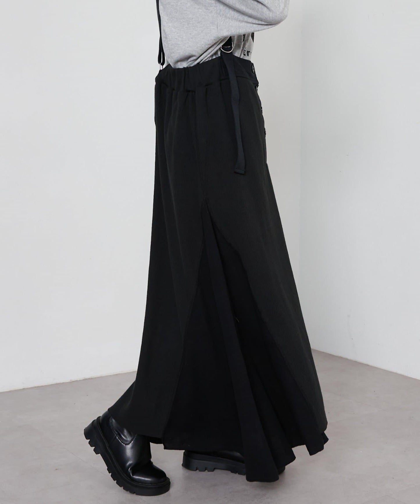 【CIAOPANIC TYPY】拼接華夫格連衣裙