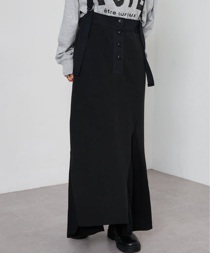 【CIAOPANIC TYPY】拼接華夫格連衣裙