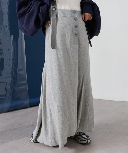 【CIAOPANIC TYPY】拼接華夫格連衣裙