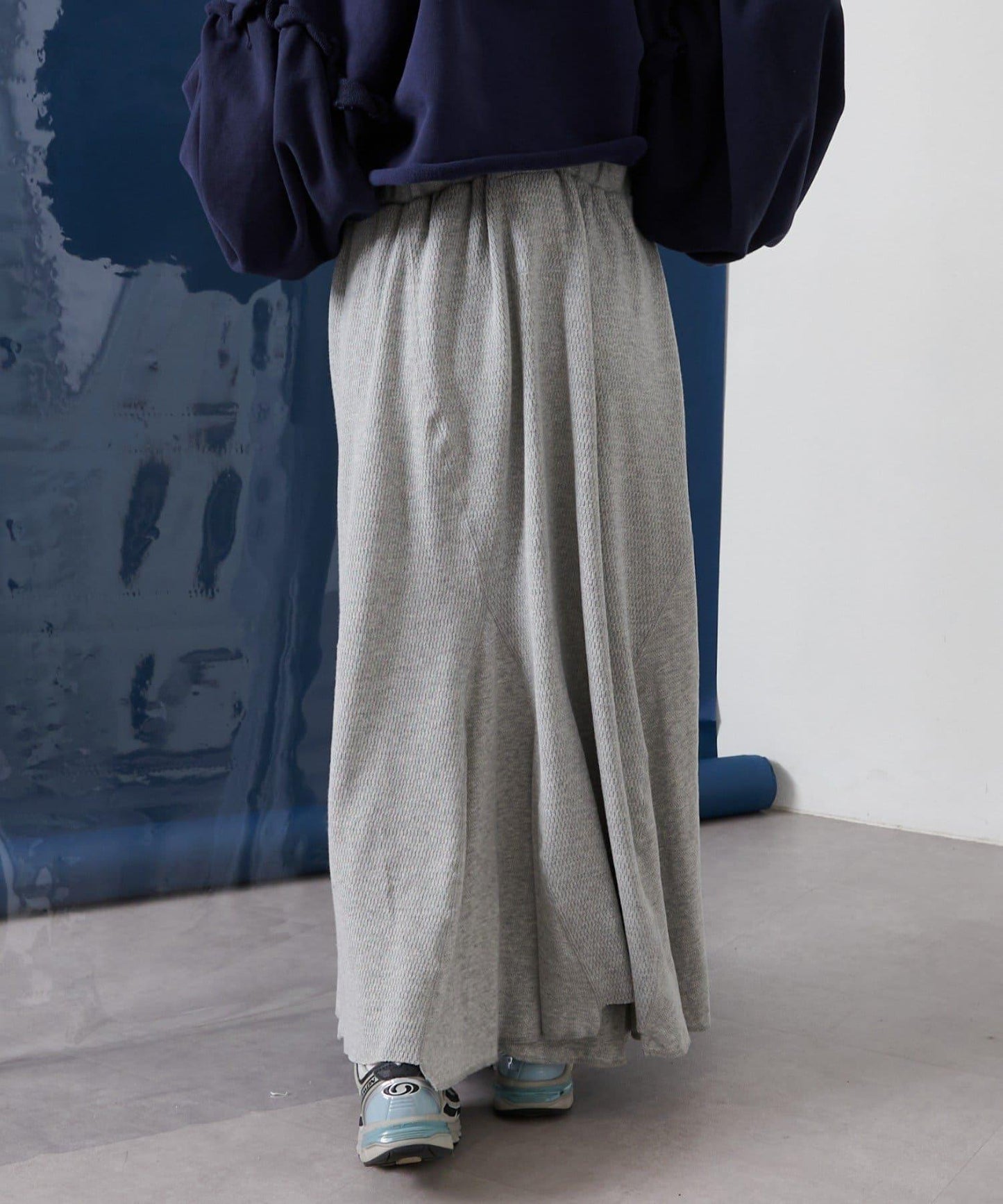 【CIAOPANIC TYPY】拼接華夫格連衣裙