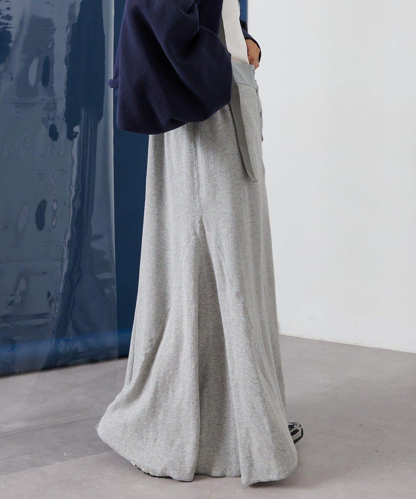 【CIAOPANIC TYPY】拼接華夫格連衣裙