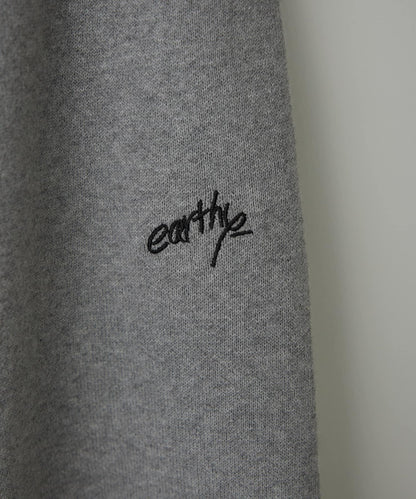 【earthy_】衛衣風針織休閒長褲