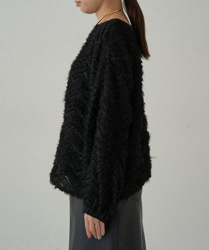 【Loungedress】羽毛裝飾襯衫