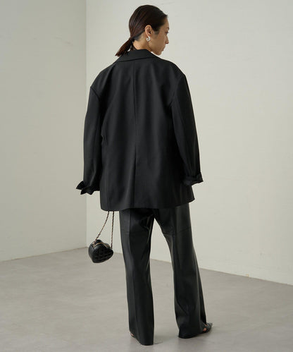 【Loungedress】仿皮長褲