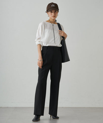 【Loungedress】半寬鬆長褲