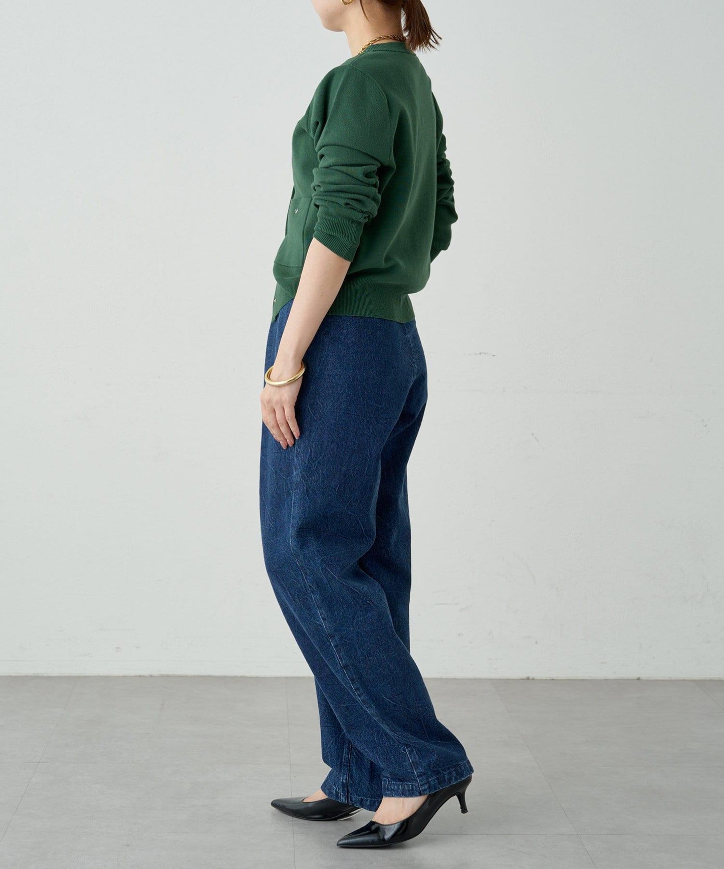 【Loungedress】【ainode】mishima褶皺錐形褲