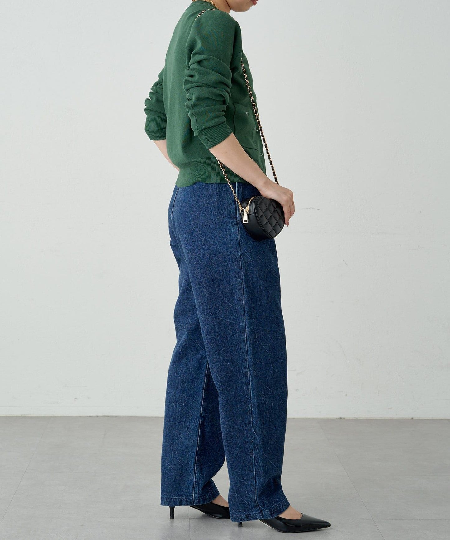 【Loungedress】【ainode】mishima褶皺錐形褲