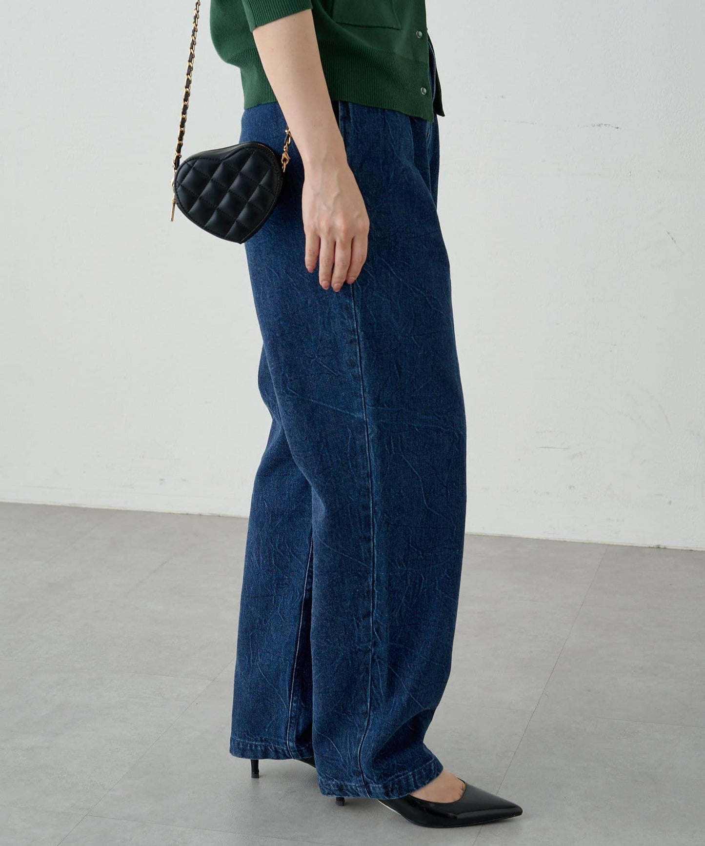 【Loungedress】【ainode】mishima褶皺錐形褲