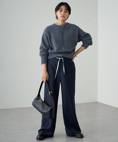 【Loungedress】雙腰帶長褲