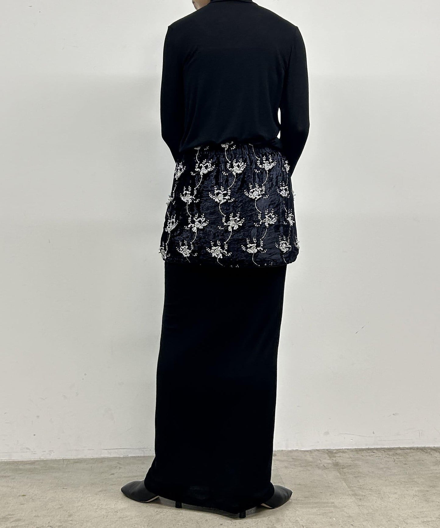 【Loungedress】刺繡迷你裙