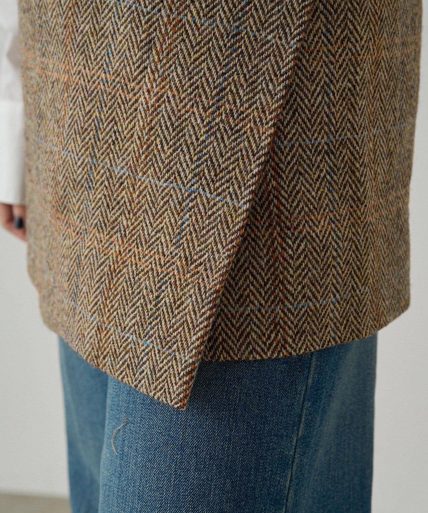 【Loungedress】裹身羊毛半身裙