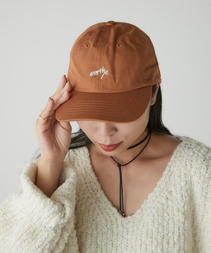【earthy_】earthy 刺繡標誌棒球帽
