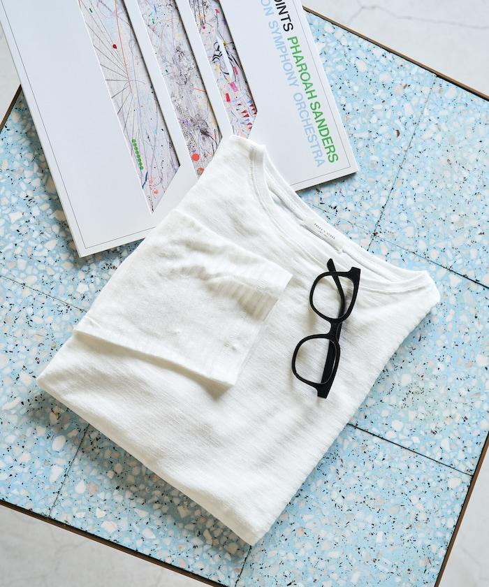 透視條紋長袖T恤