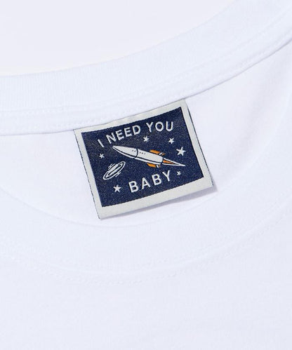 PARALLEL WORLD ODYSSEY ASTROMAN印花T恤