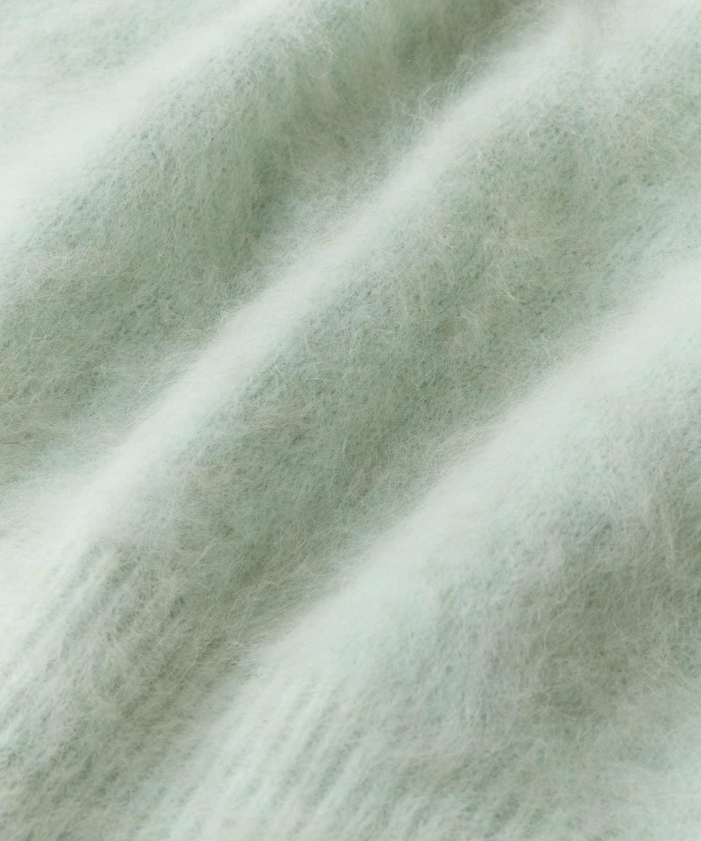 【miki監修】毛絨羊毛羊絨混紡一字肩針織衫