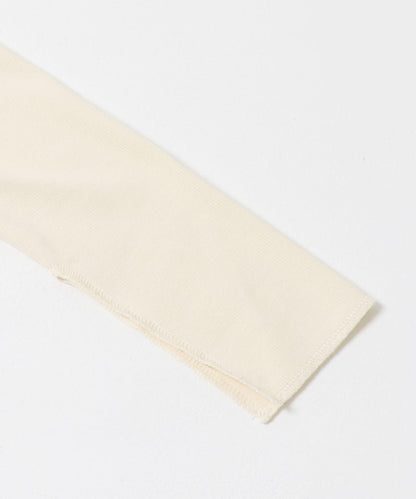 背部開口帶胸墊長袖T恤