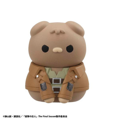 《進擊的巨人》_MEGA CAT PROJECT 進擊的喵喵 調查兵團集合喵！【BOX／8個裝】