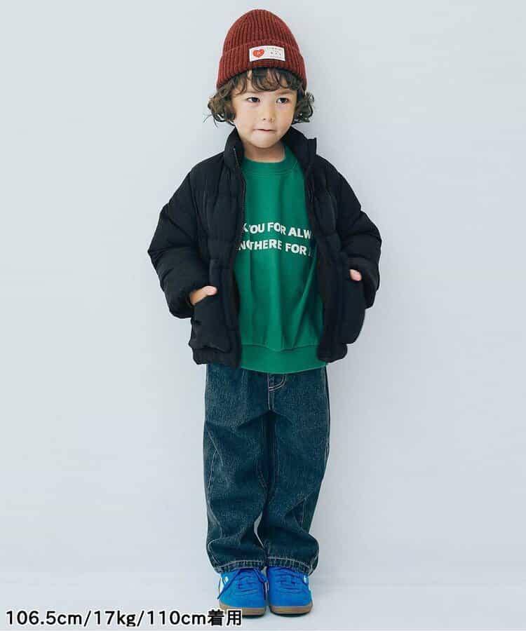 蓬鬆中棉立領羽絨服