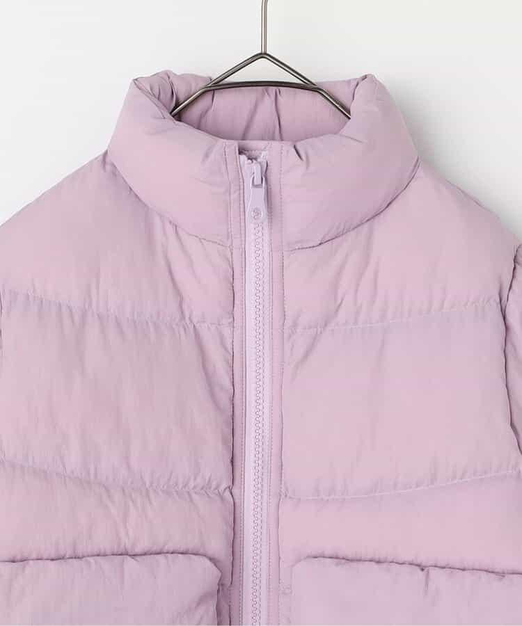 蓬鬆中棉立領羽絨服