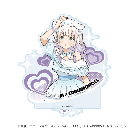 《哭泣少女樂隊》×《三麗歐》_亞克力立牌09/愛×大耳狗（聯名插畫）
