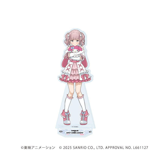《哭泣少女樂隊》×《三麗歐》_大號亞克力立牌06/日菜×《美樂蒂》(聯名插畫)