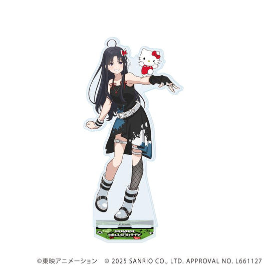 《哭泣少女樂隊》×《三麗歐》_大號亞克力立牌03/安和 すばる×《Hello Kitty》(聯名插畫)