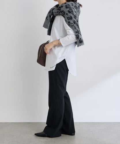 【時尚感十足】豹紋長毛針織衫