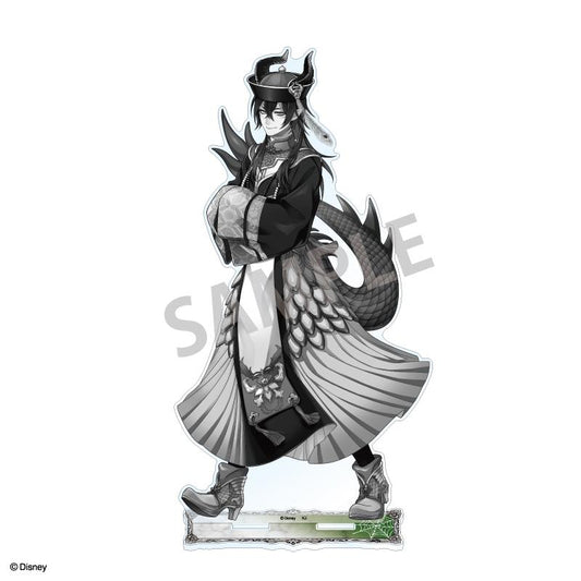 《迪士尼》扭曲仙境 大號亞克力立牌 馬雷烏斯·德拉科尼亞／恐怖禮服ver.（黑白款）