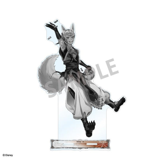 《迪士尼》扭曲仙境 大號亞克力立牌 卡利姆·阿爾阿齊姆／驚悚禮服款（黑白色）