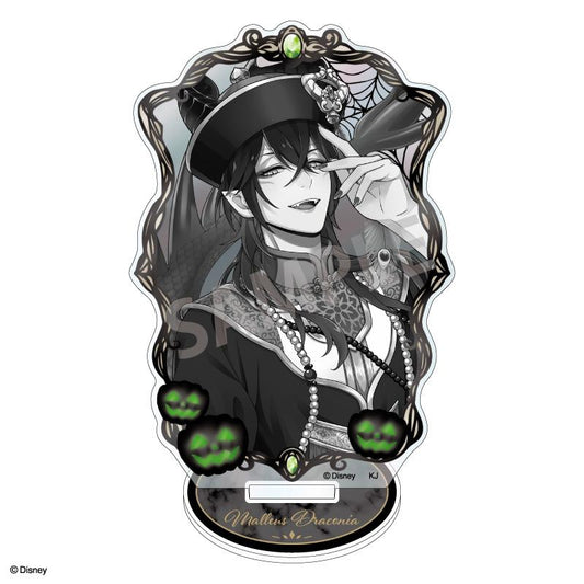 《迪士尼》扭曲仙境 薄荷綠亞克力立牌 馬雷烏斯·德拉科尼亞／驚悚禮服款（黑白色）